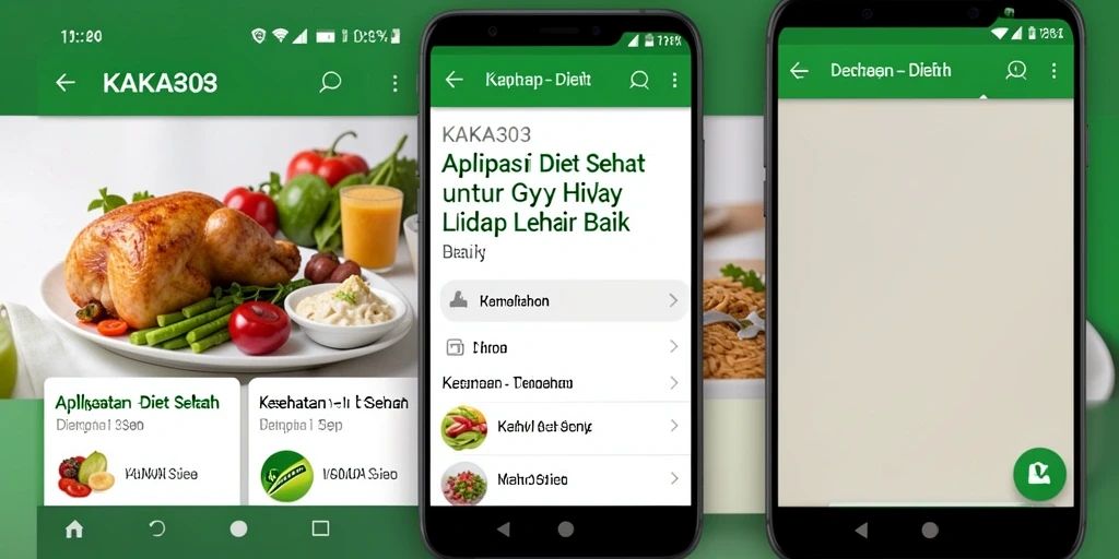 Antarmuka aplikasi KAKA303 yang menarik dan mudah digunakan.